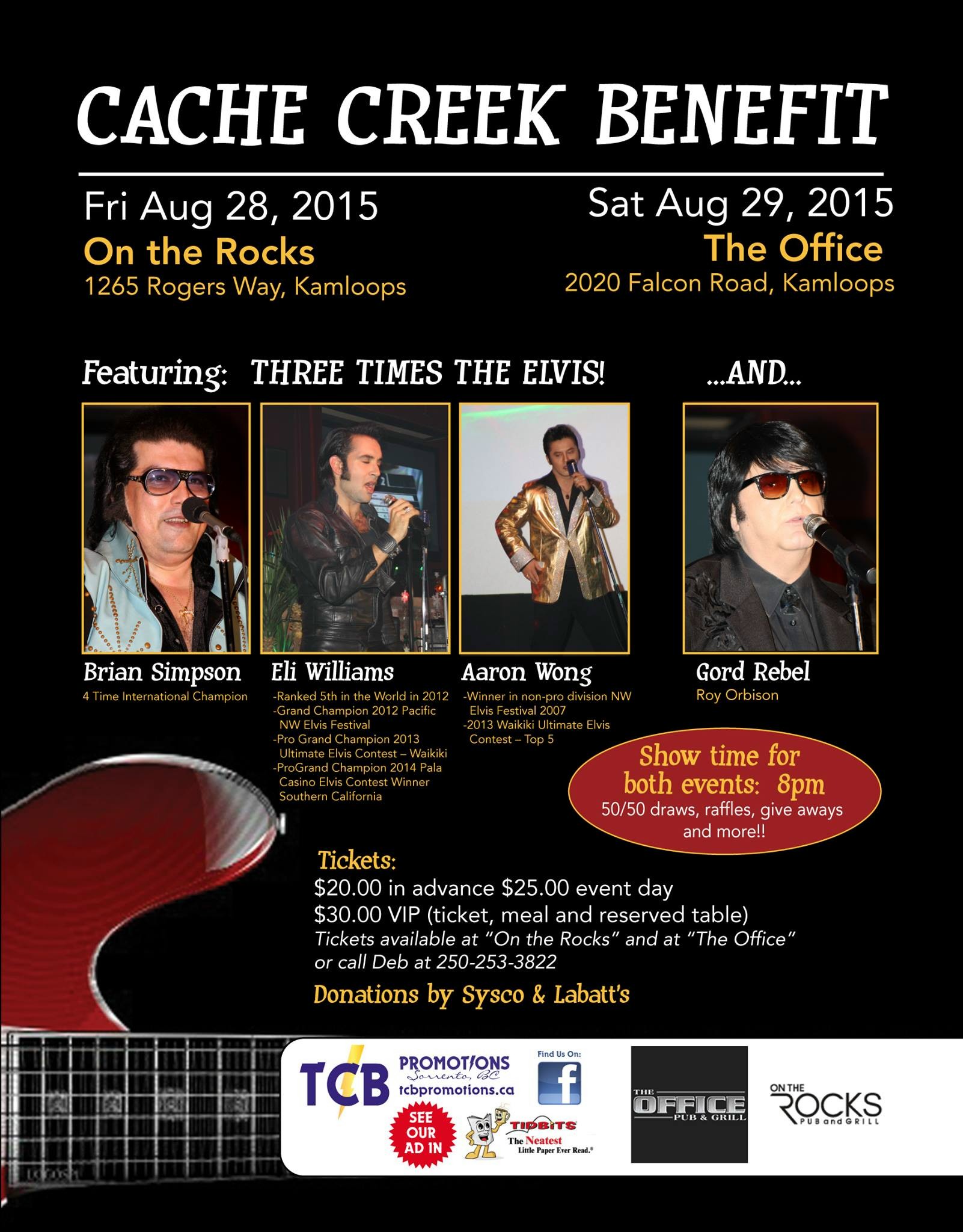 Cache Creek Benefit Tribute Artists Of BC